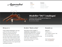 Tablet Screenshot of kleshengere-italia.com